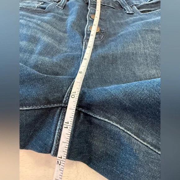 Universal Thread High Rise Skinny ankle jeans medium wash button front SZ 10/30R - Picture 8 of 10